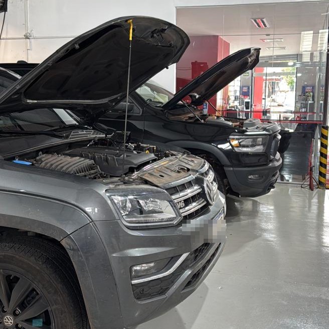 VW Amarok reprogramada na oficina Maxi Chip